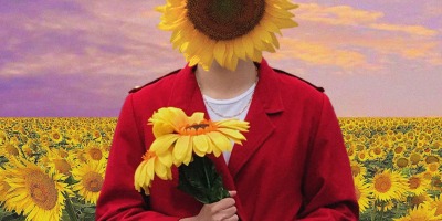 happy sunflower - life is a flower